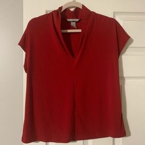 H&M red blouse